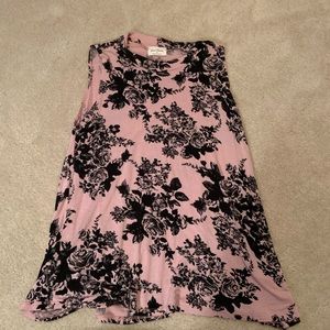 Flower tank top